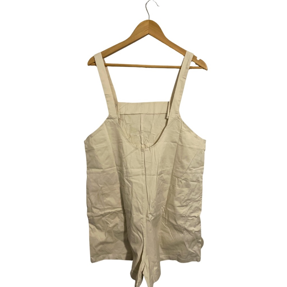 Cream Overalls - Picture 2 of 4